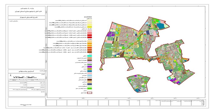 دانلود شیپ فایل بلوکهای آماری سال 1390 شهر شهریار