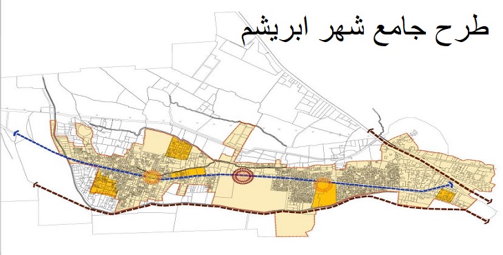 دانلود طرح جامع شهر ابریشم سال 1395