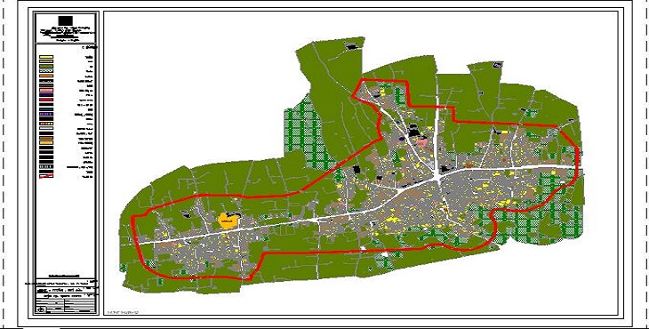نقشه اتوکد شهر شندآباد