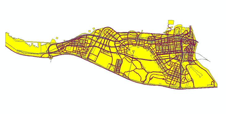 دانلود شیپ فایلهای طرح تفصیلی منطقه 22 شهر تهران