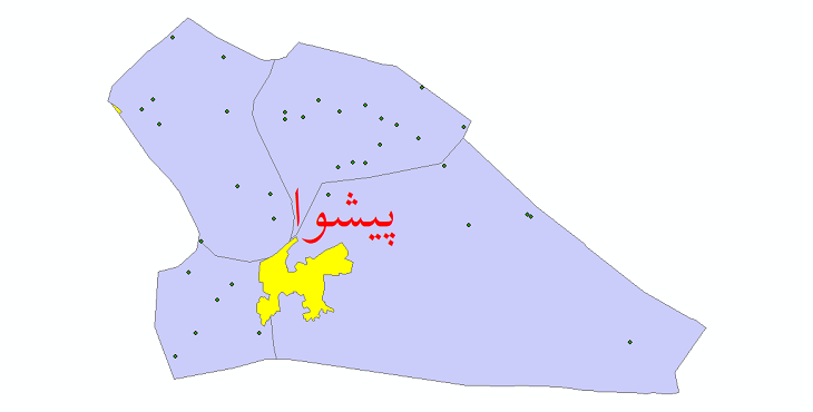 دانلود نقشه جی آی اس تقسیمات سیاسی شهرستان پیشوا سال 1398