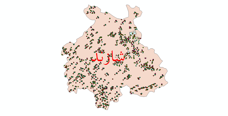 دانلود نقشه شیپ فایل آمار جمعیت نقاط شهری و نقاط روستایی شهرستان شازند از سال 1335 تا 1395