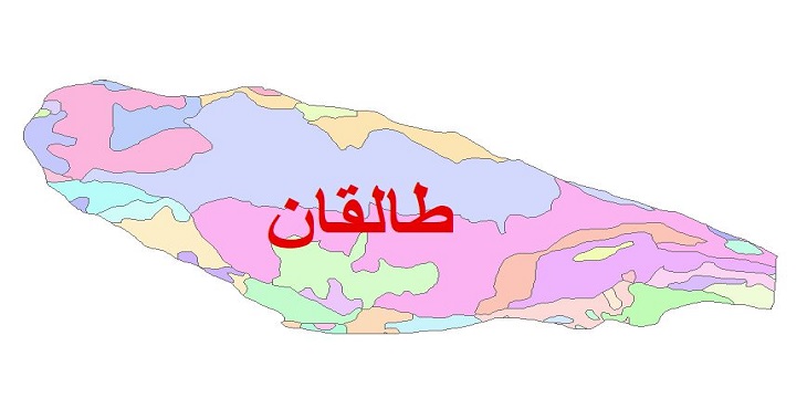 دانلود نقشه شیپ فایل زمین شناسی شهرستان طالقان