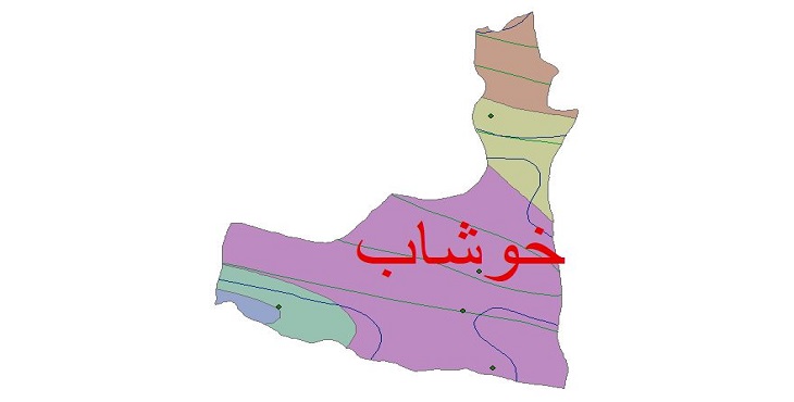 دانلود شیپ فایل اقلیمی شهرستان خوشاب