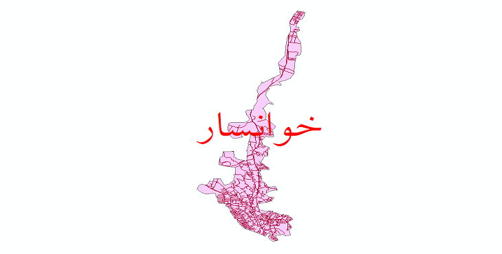 دانلود نقشه شیپ فایل شبکه معابر شهر خوانسار سال 1399