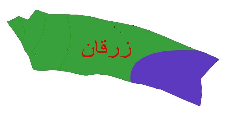 دانلود شیپ فایل اقلیمی شهرستان زرقان