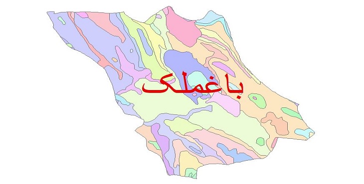 دانلود نقشه شیپ فایل زمین شناسی شهرستان باغملک