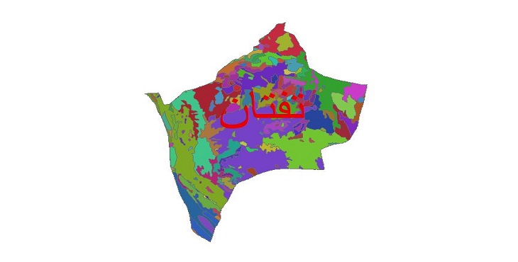 دانلود نقشه شیپ فایل زمین شناسی شهرستان تفتان