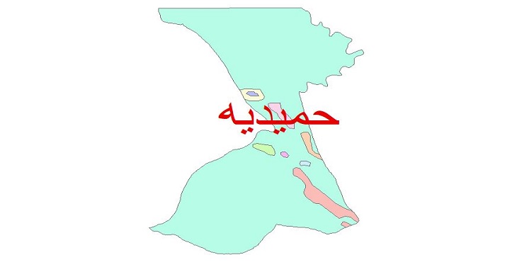 دانلود نقشه شیپ فایل زمین شناسی شهرستان حمیدیه