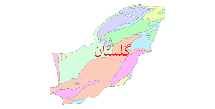 دانلود نقشه شیپ فایل خاک استان گلستان