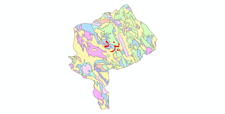 دانلود نقشه شیپ فایل خاک استان یزد