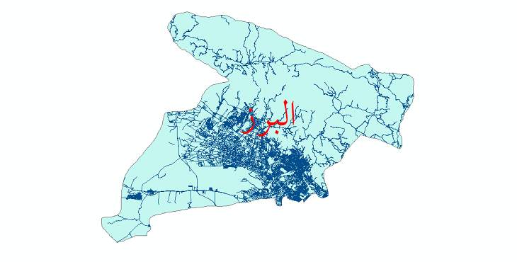 دانلود نقشه شیپ فایل شبکه راه های استان البرز سال 1399