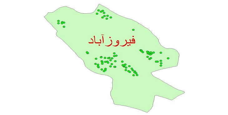 دانلود نقشه شیپ فایل کیفیت آب چاه های شهرستان فیروزآباد سال 1390